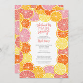 Ze vond haar Vrijgezellenfeest op het hoofdplein Kaart (Voorkant / Achterkant)