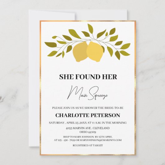 Ze vond haar Vrijgezellenfeest op het hoofdplein Kaart (Voorkant)