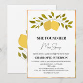 Ze vond haar Vrijgezellenfeest op het hoofdplein Kaart (Voorkant / Achterkant)