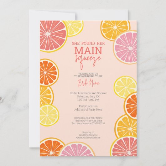 Ze vond haar Vrijgezellenfeest op het hoofdplein Kaart (Voorkant)