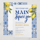 Ze vond haar Vrijgezellenfeest op het hoofdplein Kaart (Voorkant / Achterkant)