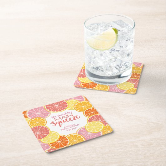 Ze vond haar Vrijgezellenfeest op het hoofdplein Kartonnen Onderzetters (Insitu)