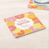 Ze vond haar Vrijgezellenfeest op het hoofdplein Kartonnen Onderzetters (Schuin)