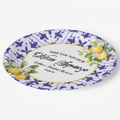 Ze vond haar Vrijgezellenfeest op het hoofdplein Papieren Bordje (Gekanteld)