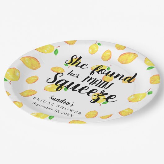 Ze vond haar Vrijgezellenfeest op het hoofdplein Papieren Bordje (Gekanteld)