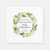 Ze vond haar Vrijgezellenfeest op het hoofdplein Servet (Voorkant)