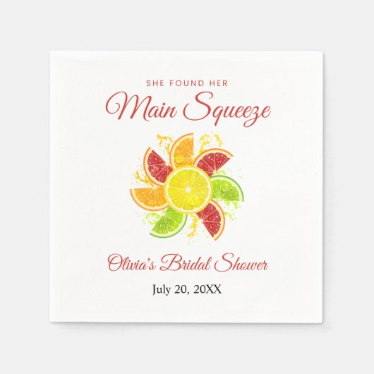 Ze vond haar Vrijgezellenfeest op het hoofdplein Servet (Voorkant)