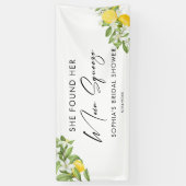 Ze vond haar Vrijgezellenfeest op het hoofdplein Spandoek (Verticaal)