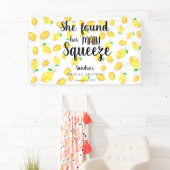 Ze vond haar Vrijgezellenfeest op het hoofdplein Spandoek (Insitu)