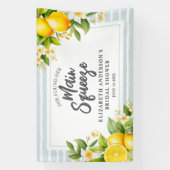 Ze vond haar Vrijgezellenfeest op het hoofdplein Spandoek (Verticaal)