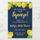 Ze vond haar Vrijgezellenfeest op het hoofdplein Wijn Etiket (Enkel label)