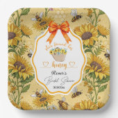 Ze vond haar Vrijgezellenfeest Papieren Bordje (Voorkant)