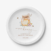 Ze vond haar Vrijgezellenfeest Papieren Bordje (Voorkant)