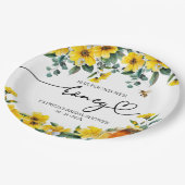 Ze vond haar Vrijgezellenfeest Papieren Bordje (Gekanteld)