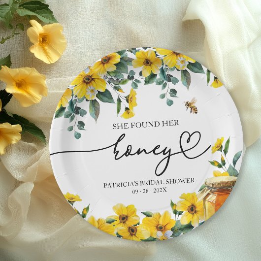 Ze vond haar Vrijgezellenfeest Papieren Bordje