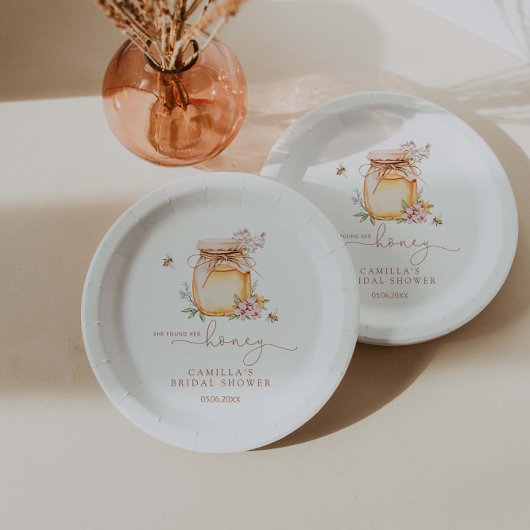 Ze vond haar Vrijgezellenfeest Papieren Bordje