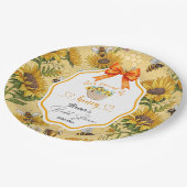 Ze vond haar Vrijgezellenfeest Papieren Bordje (Gekanteld)