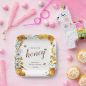 Ze vond haar Vrijgezellenfeest Papieren Bordje (Feest)