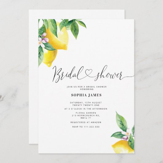 Ze vond haar Vrijgezellenfeest-uitnodiging op het Kaart (Voorkant / Achterkant)