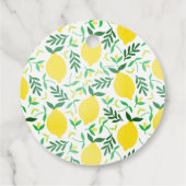 Ze vond haar Vrijgezellenfeest van de hoofdpleiste Bedankjes Labels (Achterkant)