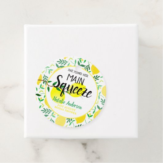 Ze vond haar Vrijgezellenfeest van de hoofdpleiste Bedankjes Labels (In situ)