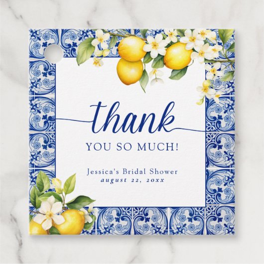 Ze vond haar Vrijgezellenfeest van de hoofdpleiste Bedankjes Labels (Voorkant)