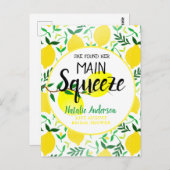 Ze vond haar Vrijgezellenfeest van de hoofdpleiste Briefkaart (Voorkant / Achterkant)