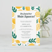 Ze vond haar Vrijgezellenfeest van de hoofdpleiste Kaart (Staand voorkant)