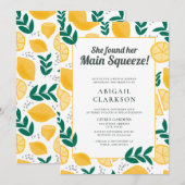 Ze vond haar Vrijgezellenfeest van de hoofdpleiste Kaart (Voorkant / Achterkant)