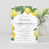 Ze vond haar Vrijgezellenfeest van de hoofdpleiste Kaart (Staand voorkant)