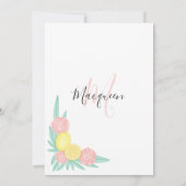 Ze vond haar Vrijgezellenfeest van de hoofdpleiste Kaart (Achterkant)