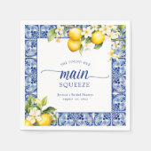 Ze vond haar Vrijgezellenfeest van de hoofdpleiste Servet (Voorkant)