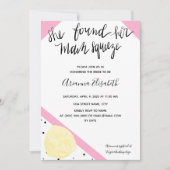 Ze vond haar Vrijgezellenfeest van het grootste pl Kaart (Voorkant)