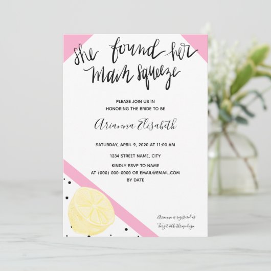 Ze vond haar Vrijgezellenfeest van het grootste pl Kaart (Staand voorkant)