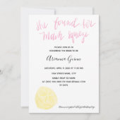 Ze vond haar Vrijgezellenfeest van het grootste pl Kaart (Voorkant)