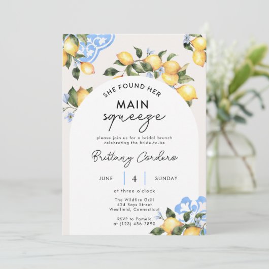 Ze vond haar Vrijgezellenfeest van het grootste pl Kaart (Staand voorkant)