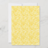 Ze vond haar Vrijgezellenfeest van zonnebloemen Kaart (Achterkant)