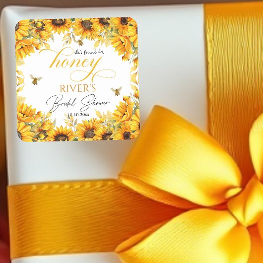 Ze vond haar Vrijgezellenfeest Vierkante Sticker