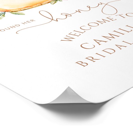 Ze vond haar Vrijgezellenfeest Welkom Poster (Hoek)