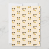 Ze vond haar zoete honing Bij Bruiloft Borrel Kaart (Achterkant)
