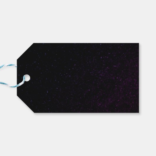 Ze vond haar zwarte Halloween Vrijgezellenfeest Cadeaulabel (Achterkant Horizontaal)