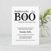 Ze vond haar zwarte Halloween Vrijgezellenfeest Kaart (Staand voorkant)