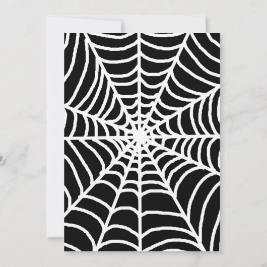 Ze vond haar zwarte Halloween Vrijgezellenfeest Kaart (Achterkant)