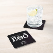 Ze vond haar zwarte Halloween Vrijgezellenfeest Kartonnen Onderzetters (Insitu)