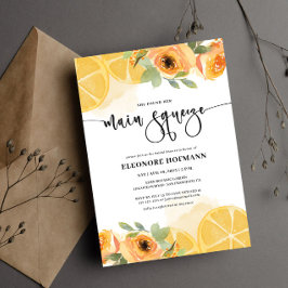 Ze vond Main Squeeze Bridal Shower Uitnodiging