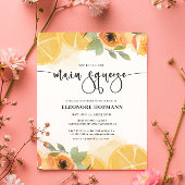 Ze vond Main Squeeze Bridal Shower Uitnodiging