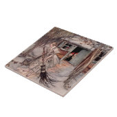 "Ze vond ripe aardbeien" door Arthur Rackham Tegeltje (Zijkant)