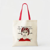 Ze vond tape... tote bag (Voorkant)