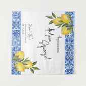 Ze vonden het hoofdpleister van de Tegel van Lemon Wandkleed (Voorkant (horizontaal))