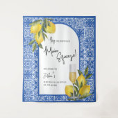 Ze vonden het hoofdpleister van de Tegel van Lemon Wandkleed (Voorkant)